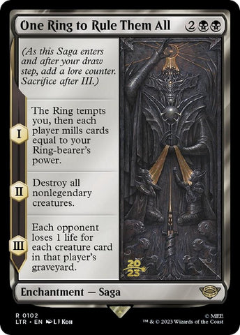 One Ring to Rule Them All [The Lord of the Rings: Tales of Middle-Earth Prerelease Promos] - The Mythic Store | 24h Order Processing