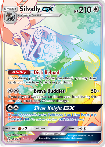 Silvally GX (262/236) [Sun & Moon: Cosmic Eclipse] - The Mythic Store | 24h Order Processing