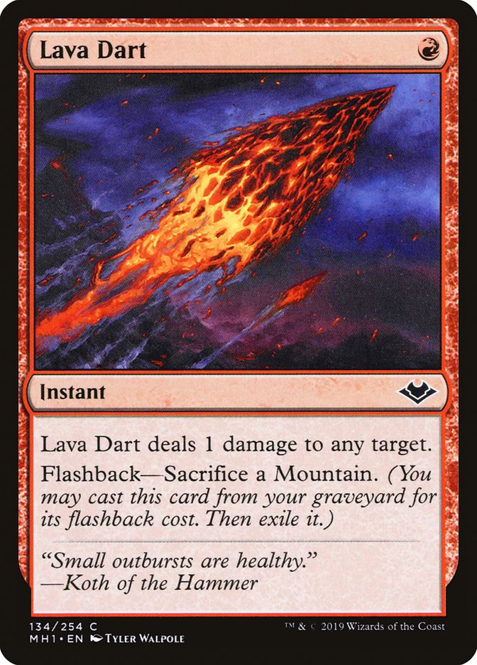 Lava Dart [Modern Horizons] - The Mythic Store | 24h Order Processing