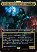 Doctor Doom, King of Latveria (Borderless) [Marvel Super Heroes Commander] - The Mythic Store | 24h Order Processing