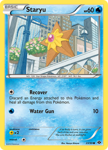 Staryu (23/99) [Black & White: Next Destinies] - The Mythic Store | 24h Order Processing