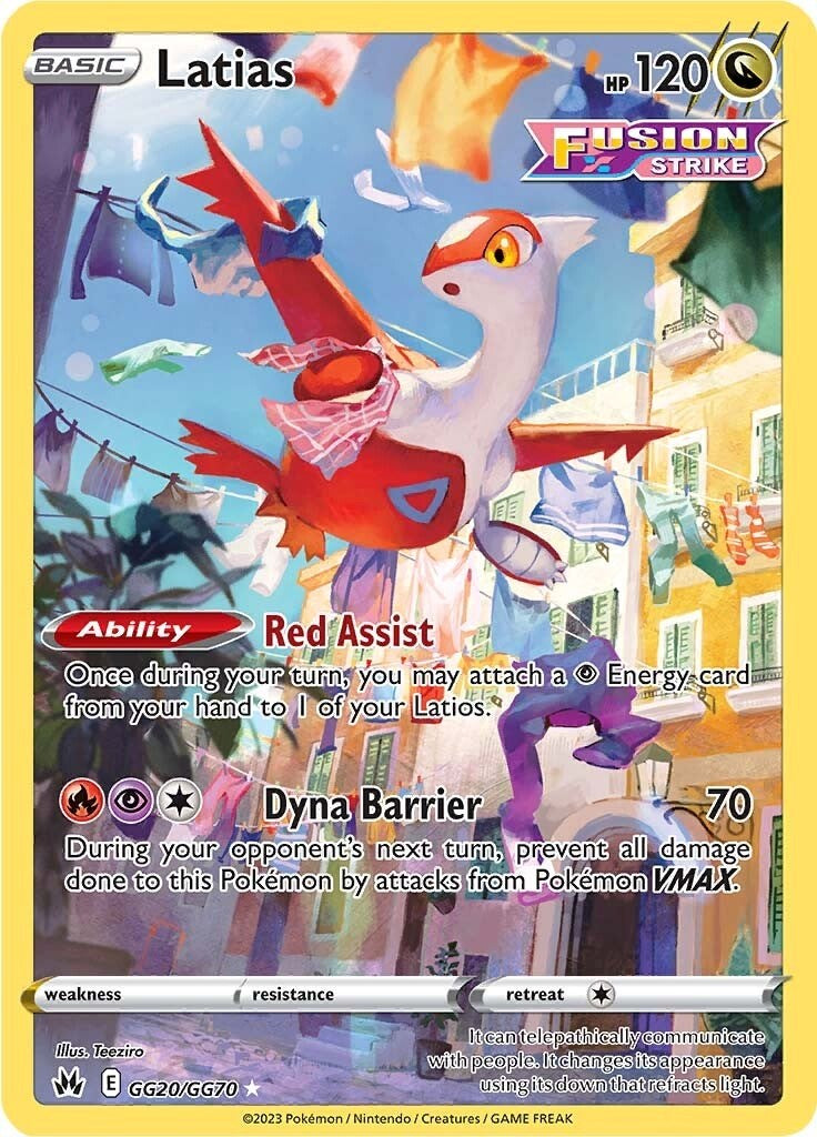 Latias (GG20/GG70) [Sword & Shield: Crown Zenith] - The Mythic Store | 24h Order Processing