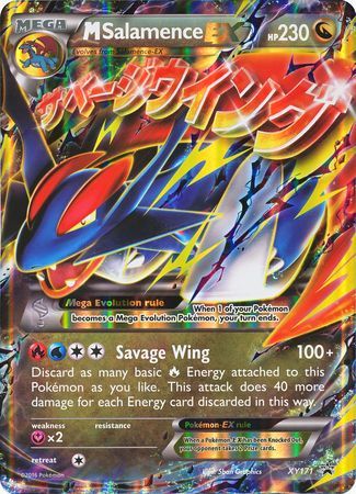 M Salamence EX (XY171) (Jumbo Card) [XY: Black Star Promos] - The Mythic Store | 24h Order Processing