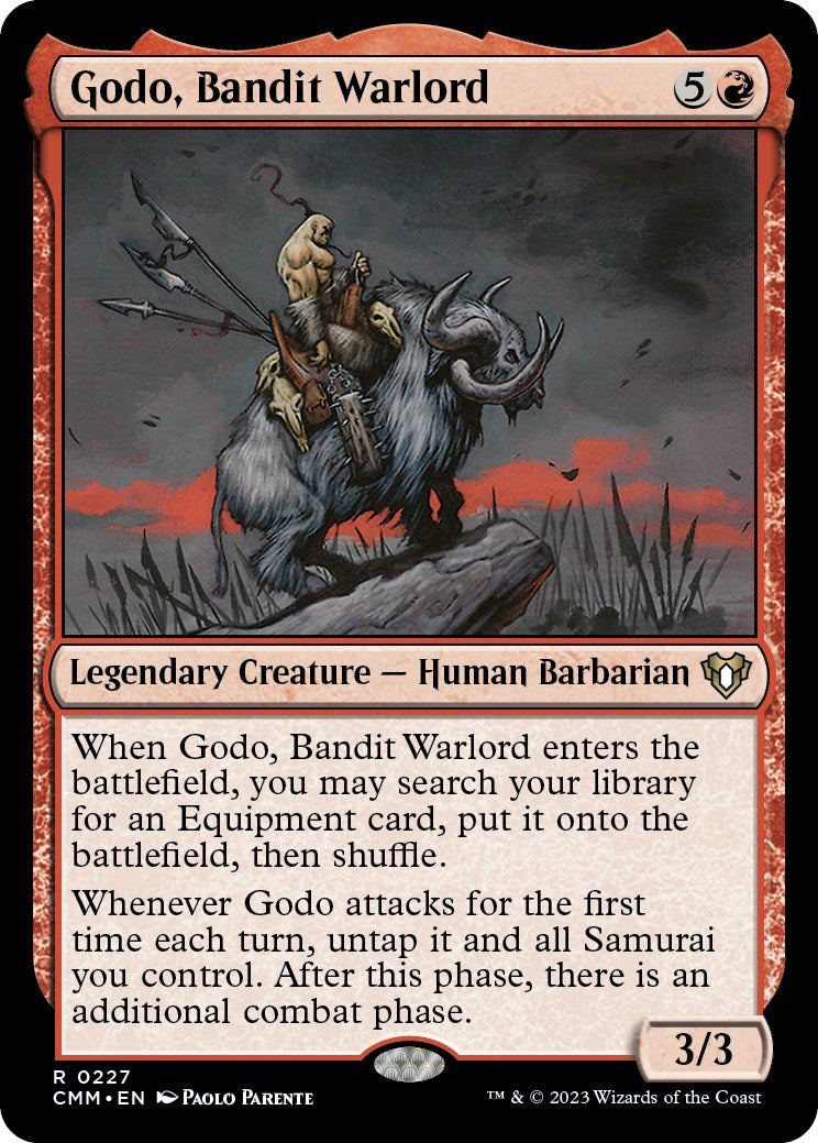 Godo, Bandit Warlord [Commander Masters] - The Mythic Store | 24h Order Processing