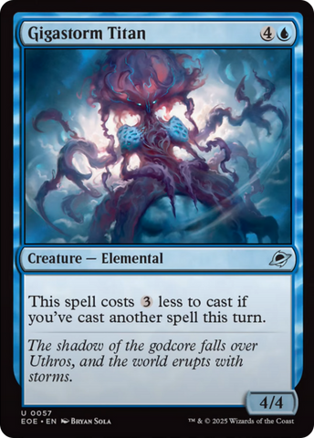 Gigastorm Titan [Edge of Eternities] - The Mythic Store | 24h Order Processing