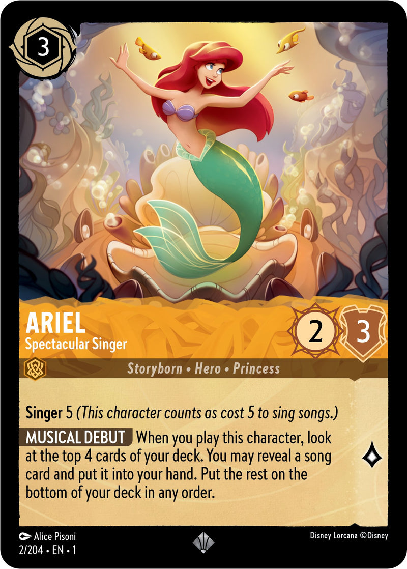 Ariel - Spectactular Singer (2/204) [The First Chapter] - The Mythic Store | 24h Order Processing