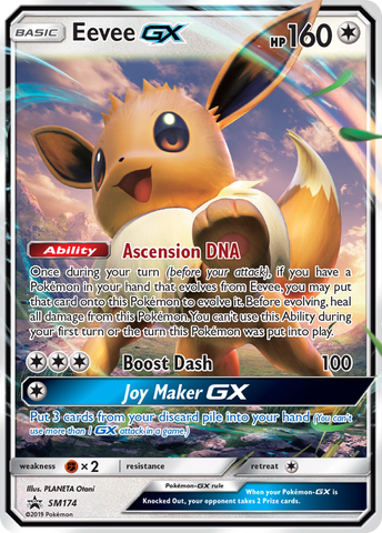 Eevee GX (SM174) [Sun & Moon: Black Star Promos] - The Mythic Store | 24h Order Processing