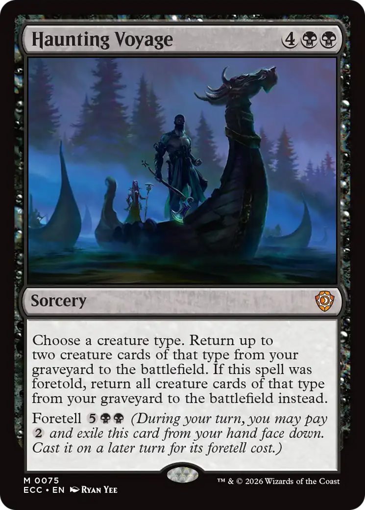 Haunting Voyage [Lorwyn Eclipsed Commander] - The Mythic Store | 24h Order Processing