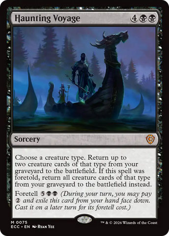 Haunting Voyage [Lorwyn Eclipsed Commander] - The Mythic Store | 24h Order Processing