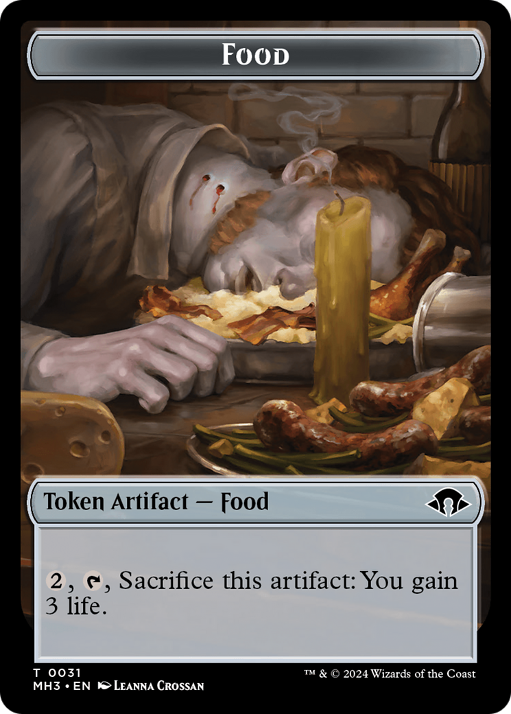 Phyrexian Germ // Food Double-Sided Token [Modern Horizons 3 Tokens] - The Mythic Store | 24h Order Processing