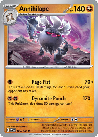 Annihilape (109/198) (Theme Deck Exclusive) [Scarlet & Violet: Base Set] - The Mythic Store | 24h Order Processing