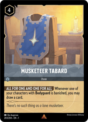 Musketeer Tabard (203/204) [The First Chapter] - The Mythic Store | 24h Order Processing