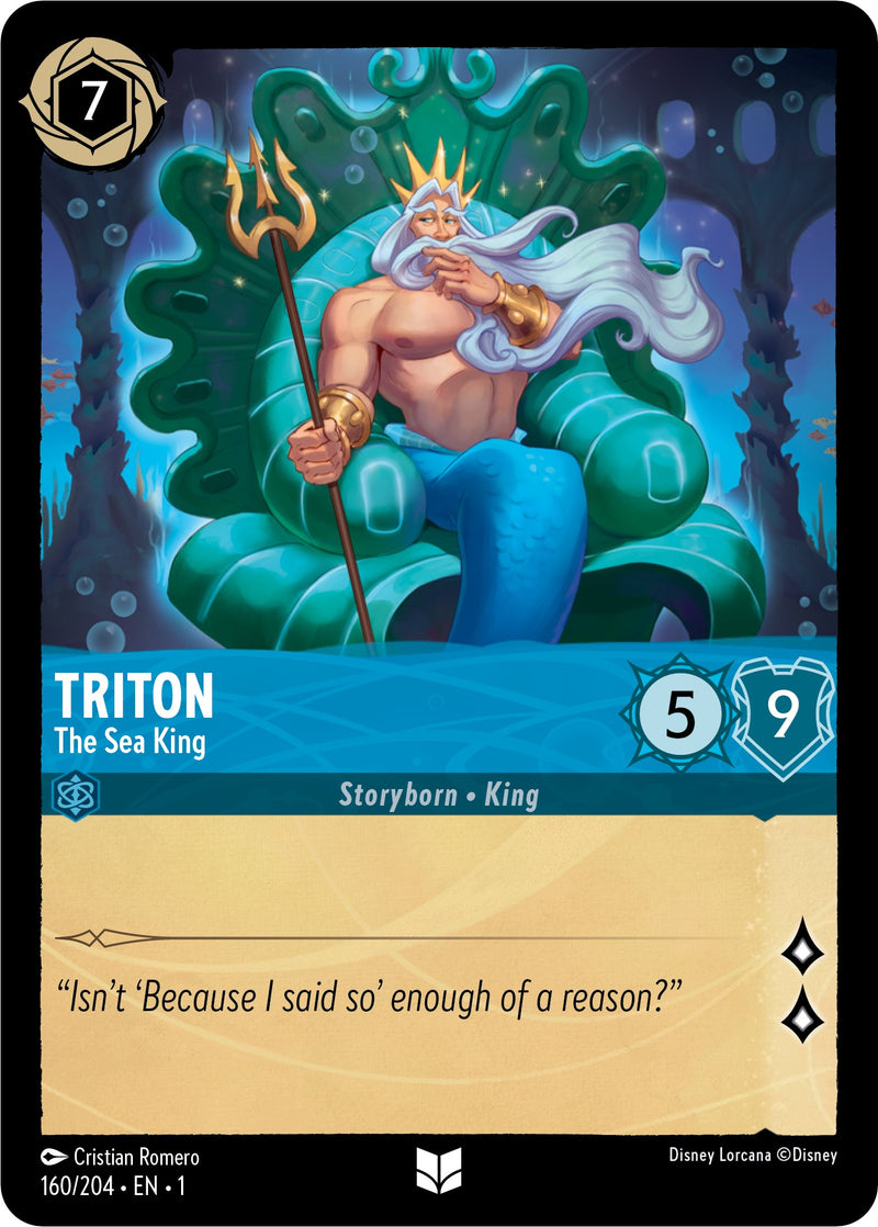 Triton - The Sea King (160/204) [The First Chapter] - The Mythic Store | 24h Order Processing