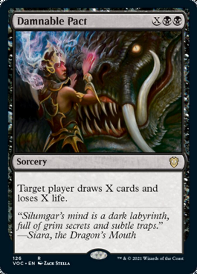 Damnable Pact [Innistrad: Crimson Vow Commander] - The Mythic Store | 24h Order Processing