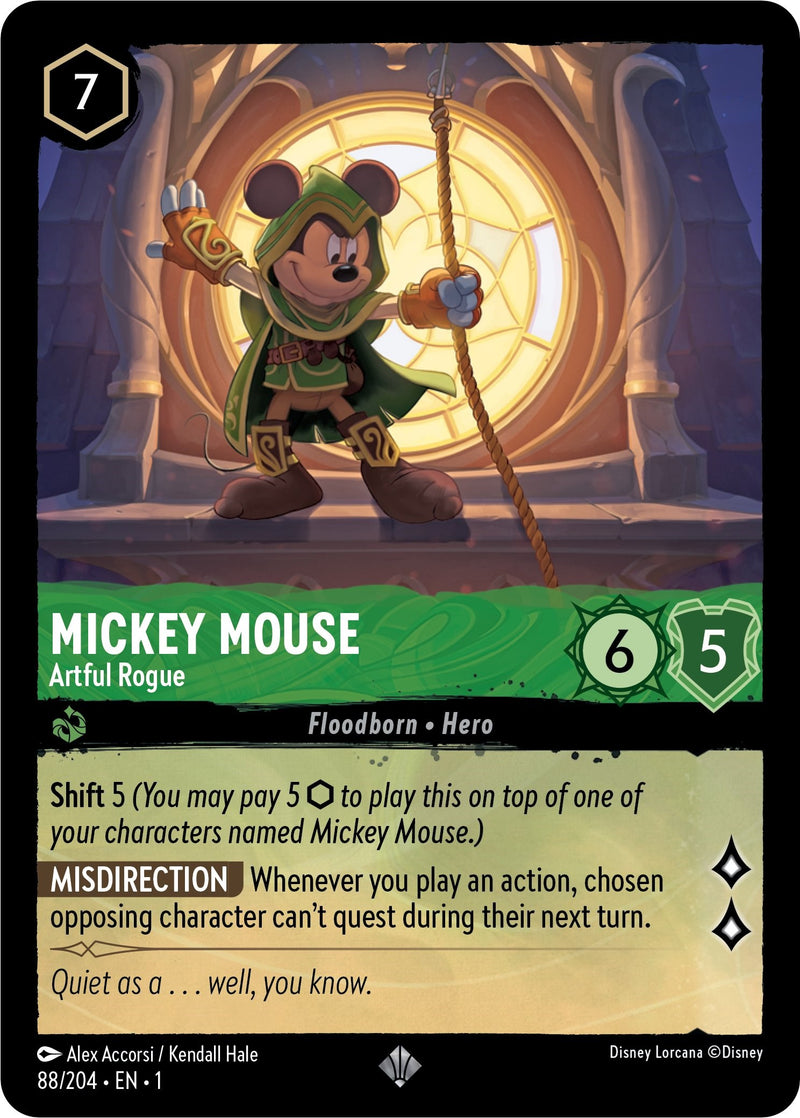 Mickey Mouse - Artful Rogue (88/204) [The First Chapter] - The Mythic Store | 24h Order Processing