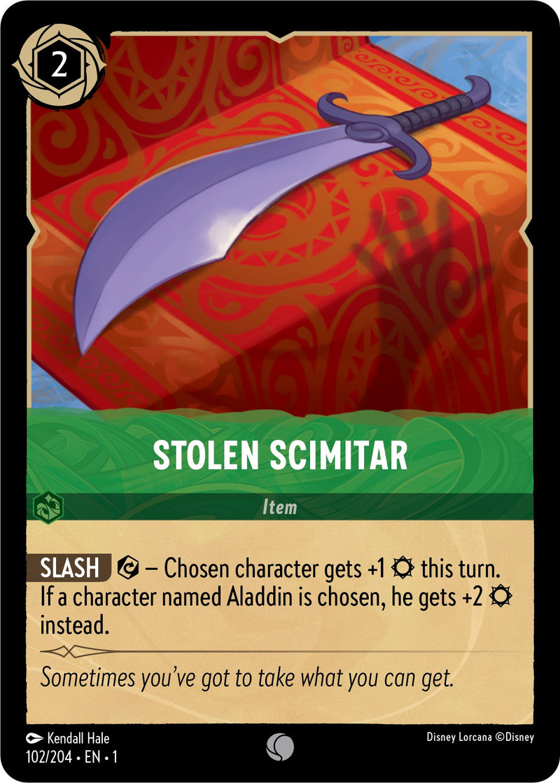 Stolen Scimitar (102/204) [The First Chapter] - The Mythic Store | 24h Order Processing