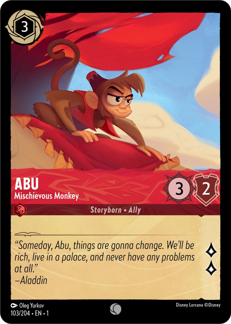 Abu - Mischievous Monkey (103/204) [The First Chapter] - The Mythic Store | 24h Order Processing