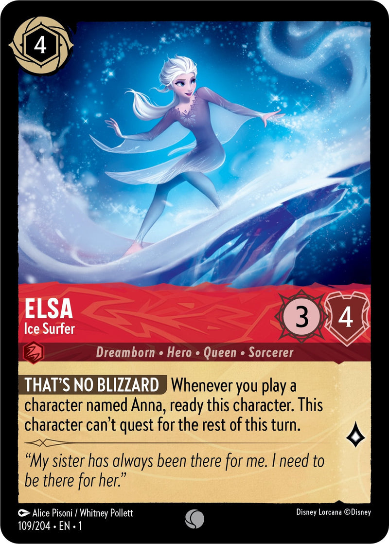 Elsa - Ice Surfer (109/204) [The First Chapter] - The Mythic Store | 24h Order Processing