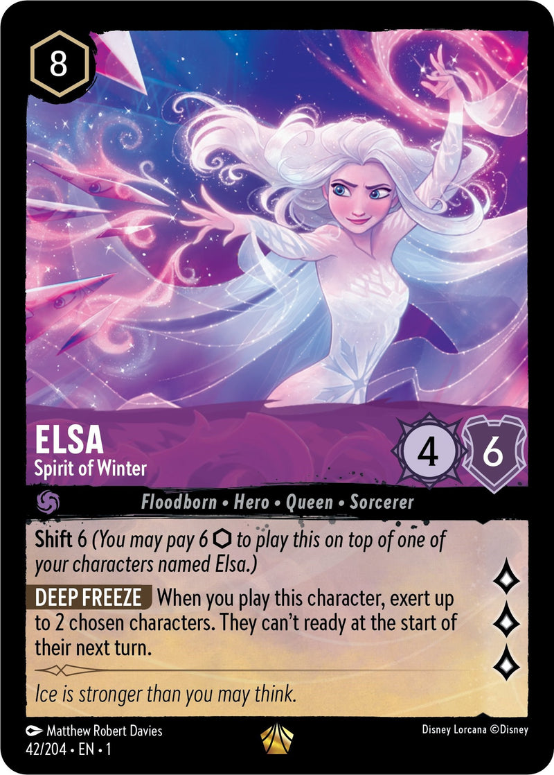 Elsa - Spirit of Winter (42/204) [The First Chapter] - The Mythic Store | 24h Order Processing