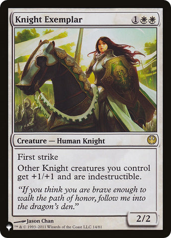 Knight Exemplar (14) [The List] - The Mythic Store | 24h Order Processing