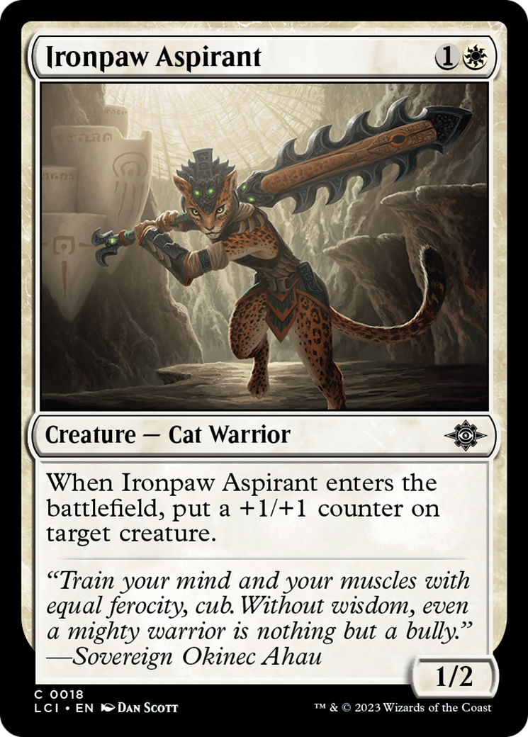 Ironpaw Aspirant [The Lost Caverns of Ixalan] - The Mythic Store | 24h Order Processing