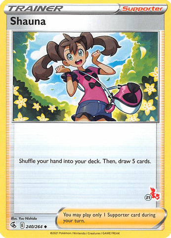 Shauna (240/264) (Cinderace Stamp #21) [Battle Academy 2022] - The Mythic Store | 24h Order Processing