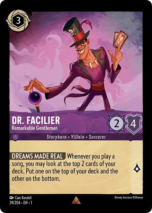 Dr. Facilier - Remarkable Gentleman (39/204) [The First Chapter] - The Mythic Store | 24h Order Processing