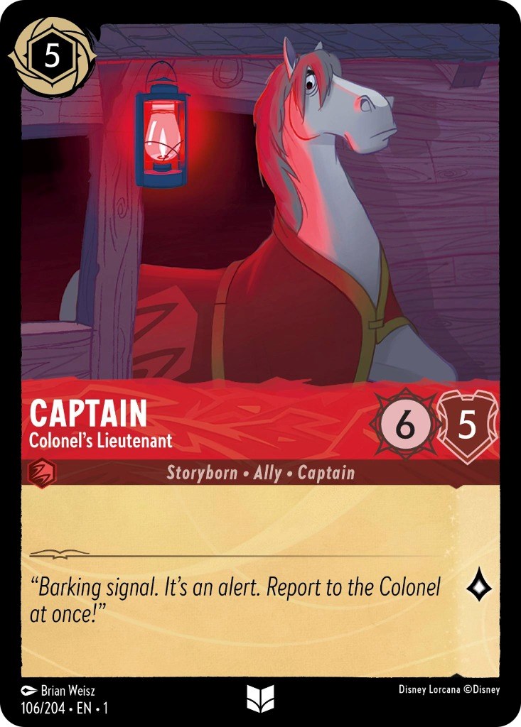 Captain - Colonel's Lieutenant (106/204) [The First Chapter] - The Mythic Store | 24h Order Processing