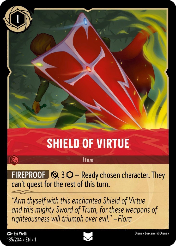 Shield of Virtue (135/204) [The First Chapter] - The Mythic Store | 24h Order Processing