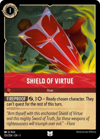 Shield of Virtue (135/204) [The First Chapter] - The Mythic Store | 24h Order Processing