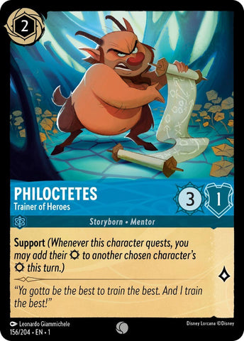 Philoctetes - Trainer of Heroes (156/204) [The First Chapter] - The Mythic Store | 24h Order Processing