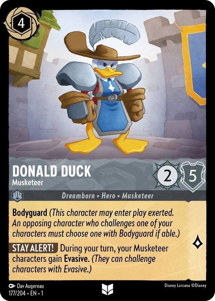 Donald Duck - Musketeer (177/204) [The First Chapter] - The Mythic Store | 24h Order Processing