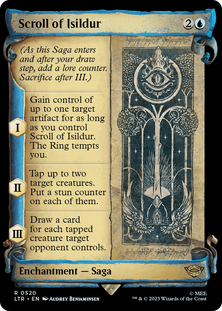 Scroll of Isildur [The Lord of the Rings: Tales of Middle-Earth Showcase Scrolls] - The Mythic Store | 24h Order Processing