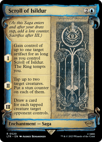 Scroll of Isildur [The Lord of the Rings: Tales of Middle-Earth Showcase Scrolls] - The Mythic Store | 24h Order Processing
