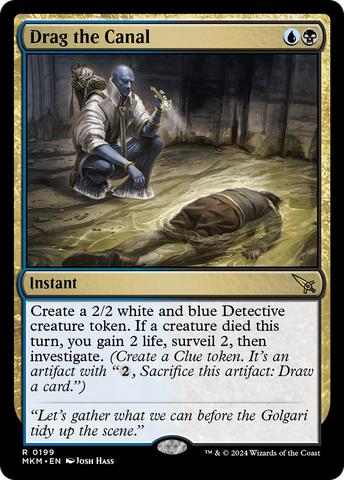 Drag the Canal [Murders at Karlov Manor] - The Mythic Store | 24h Order Processing