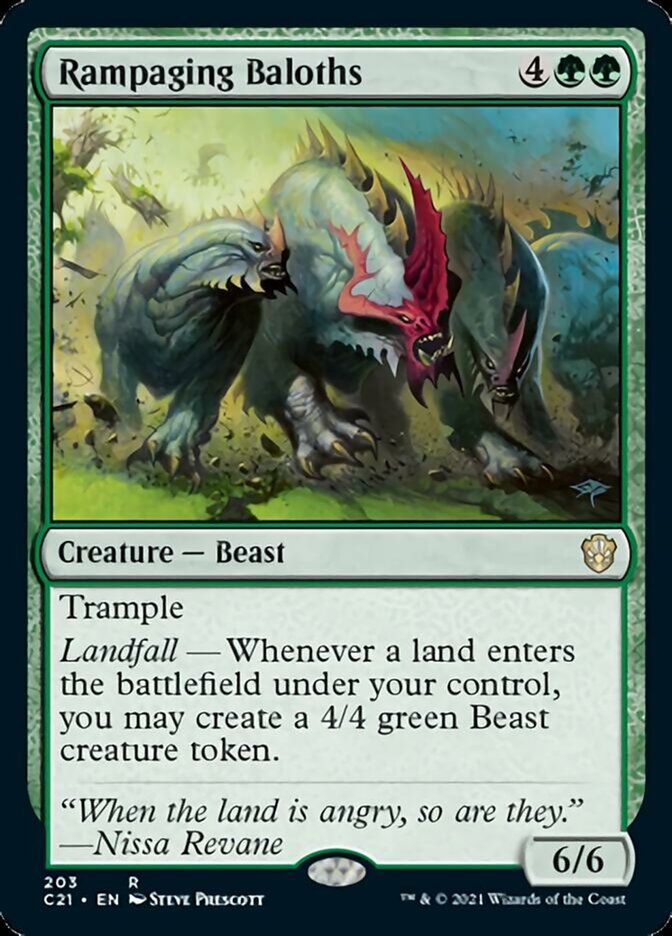 Rampaging Baloths [Commander 2021] - The Mythic Store | 24h Order Processing