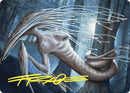 Manaweft Sliver Art Card (Gold-Stamped Signature) [Commander Masters Art Series] - The Mythic Store | 24h Order Processing