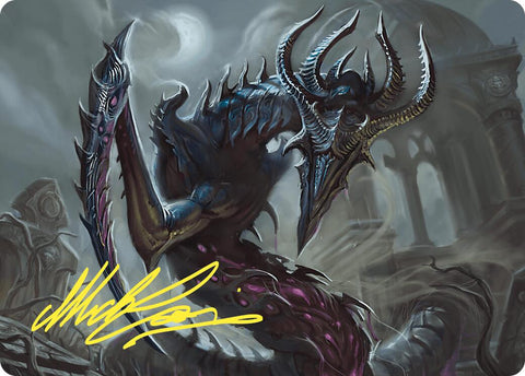 Crypt Sliver Art Card (Gold-Stamped Signature) [Commander Masters Art Series] - The Mythic Store | 24h Order Processing