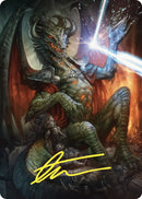 Deflecting Swat Art Card (Gold-Stamped Signature) [Commander Masters Art Series] - The Mythic Store | 24h Order Processing