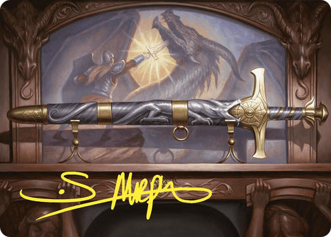 Ancestral Blade Art Card (Gold-Stamped Signature) [Commander Masters Art Series] - The Mythic Store | 24h Order Processing