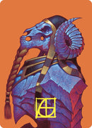 Neheb, the Eternal Art Card (Gold-Stamped Signature) [Commander Masters Art Series] - The Mythic Store | 24h Order Processing