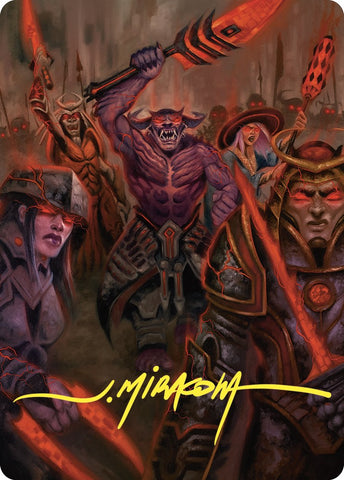 Insurrection Art Card (Gold-Stamped Signature) [Commander Masters Art Series] - The Mythic Store | 24h Order Processing