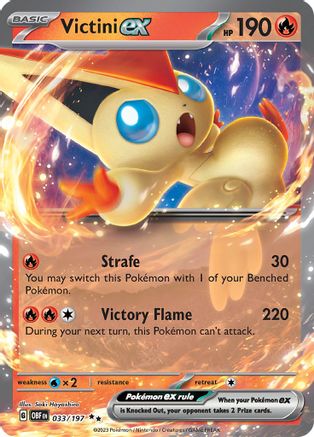 Victini ex (033/197) [Scarlet & Violet: Obsidian Flames] - The Mythic Store | 24h Order Processing