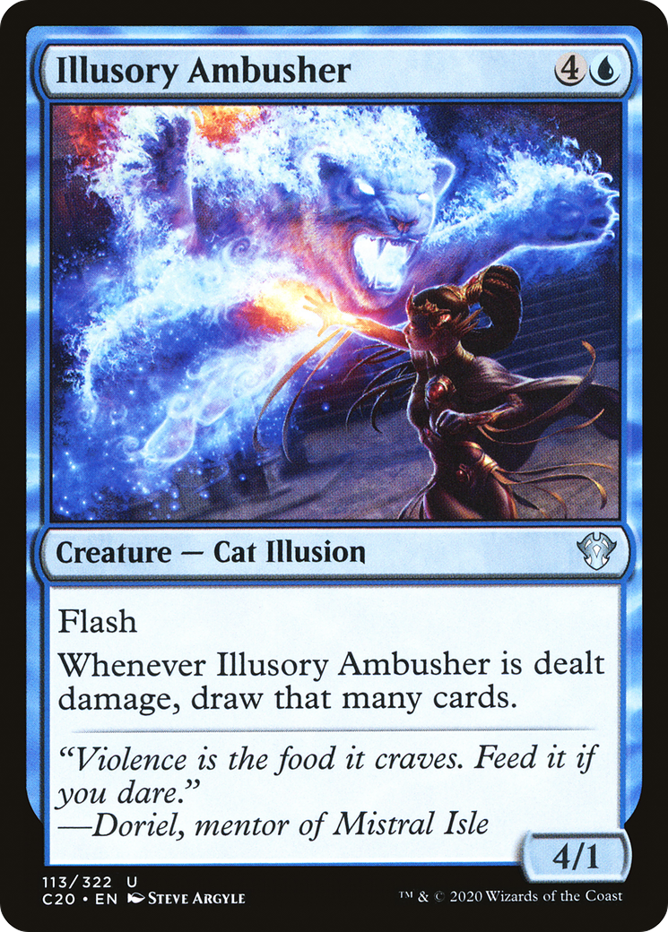Illusory Ambusher [Commander 2020] - The Mythic Store | 24h Order Processing