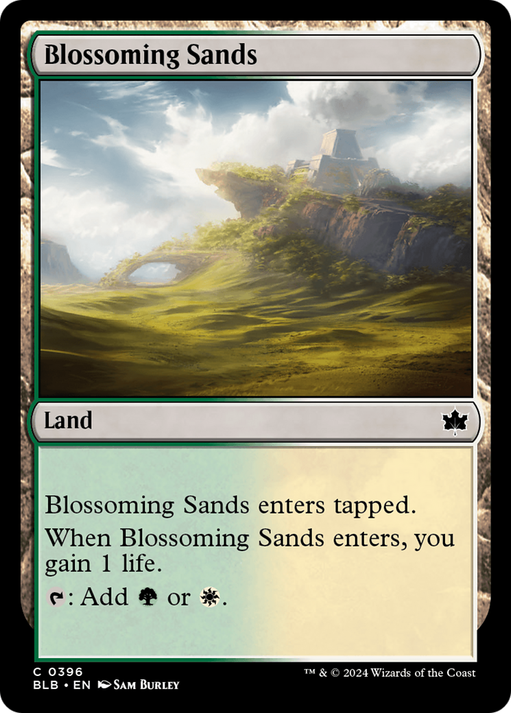 Blossoming Sands [Bloomburrow] - The Mythic Store | 24h Order Processing