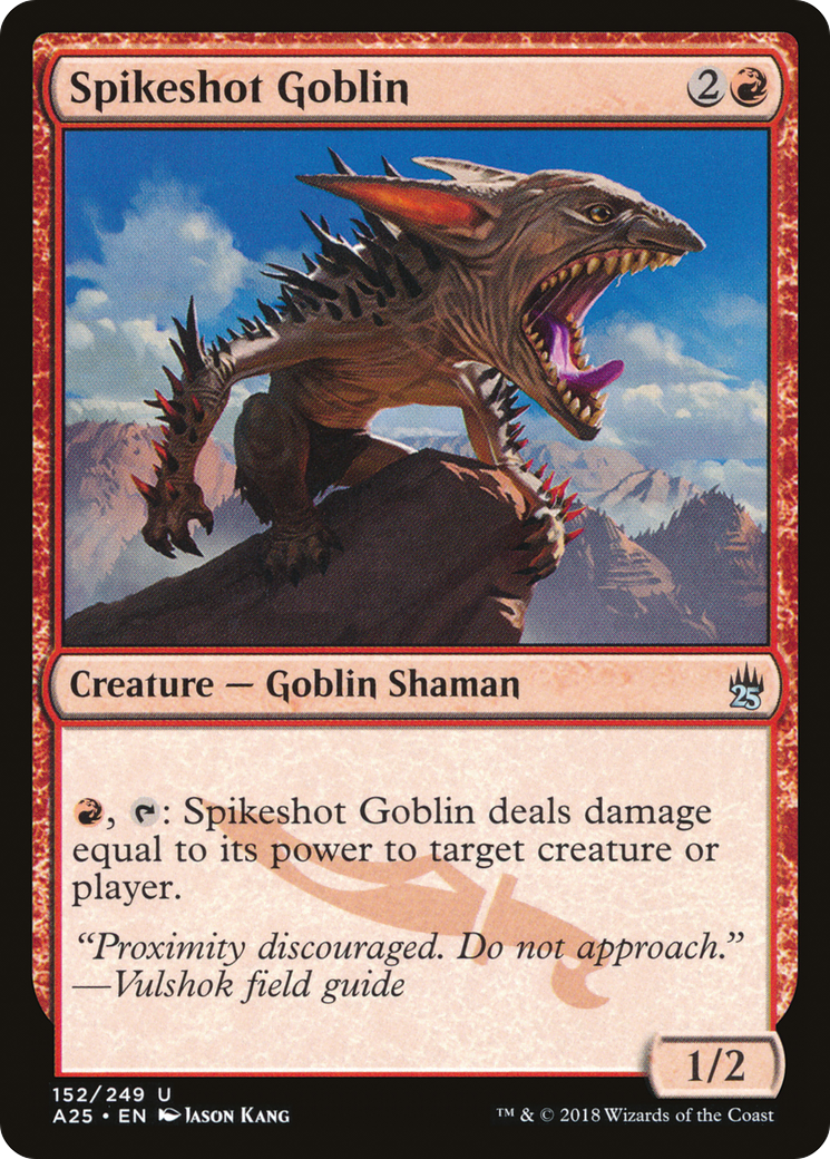 Spikeshot Goblin [Masters 25] - The Mythic Store | 24h Order Processing