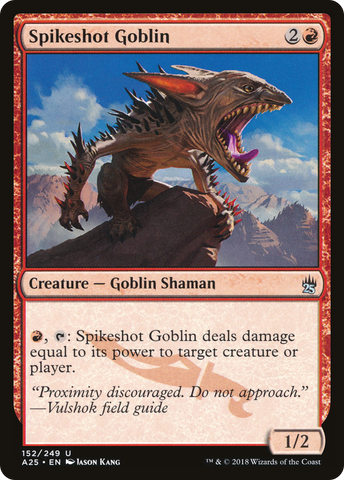 Spikeshot Goblin [Masters 25] - The Mythic Store | 24h Order Processing