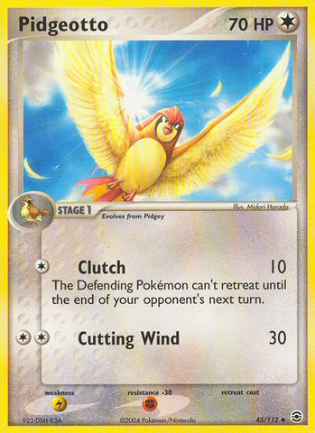 Pidgeotto (45/112) [EX: FireRed & LeafGreen] - The Mythic Store | 24h Order Processing