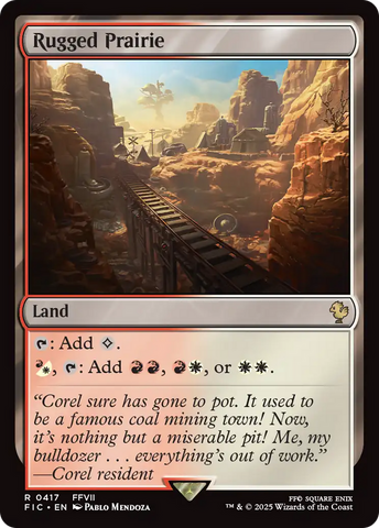 Rugged Prairie [FINAL FANTASY Commander] - The Mythic Store | 24h Order Processing