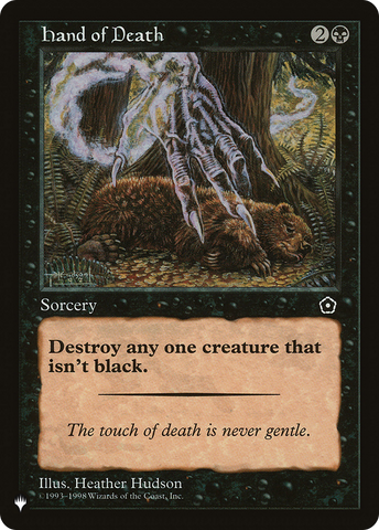 Hand of Death [The List] - The Mythic Store | 24h Order Processing